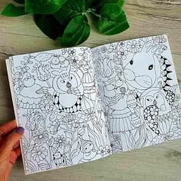 Книга розмальовка Майже мільйон сов Z101016У - мініатюра 2