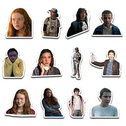Стікерпак GeekLand Stranger Things 45 штук (SP ST 01) - мініатюра 2