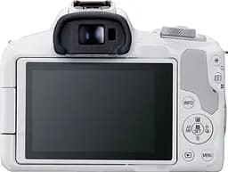 Бездзеркальний фотоапарат Canon EOS R50 Kit RF-S 18-45mm f4.5-6.3 IS STM White (5812C013) [88977] - мініатюра 4