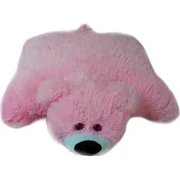 Подушка ведмедик Alina 45 см рожева