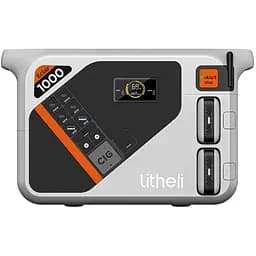 Зарядна станція Litheli 1800 Вт 1069 Вт·год LiFePO4 + 2 Power Bank (U20EH17-0U200)