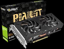 Відеокарта GeForce GTX 1660 Super 6GB Palit GP (NE6166S018J9-1160A) Б/В
