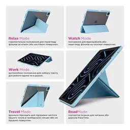 Чохол до планшета Armorstandart Y-Type PEN Xiaomi Redmi Pad 2 Blue (ARM87407) - мініатюра 3