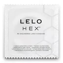 Презервативы Lelo Hex Original 3 шт. - мініатюра 2