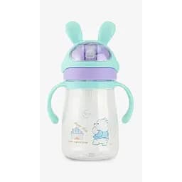 Пляшка-непроливайка з соломинкою WM111530 450 мл Бірюзовий