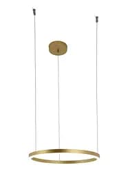 Люстра led світильник кільця підвісна Levistella 918LP450-1 GD 400MM