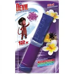 Уцінка. Туалетний точковий блок для унітазу Dr.Devil Квітковий Захід Сонця 75 мл