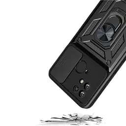 Панель BeCover Military для Xiaomi Redmi 10C Black (707425) - мініатюра 3