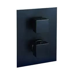 Термостат прихованого монтажу Paffoni Elle чорний матовий LEQ 519 NO/M, Чорний матовий