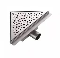 Угловой трап для душа Gappo нержавеющая сталь, 200x200 мм G82020-1