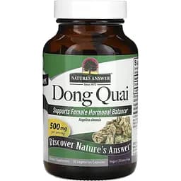 Дудник Nature's Answer Dong Quai 500 мг 90 вегетарианских капсул