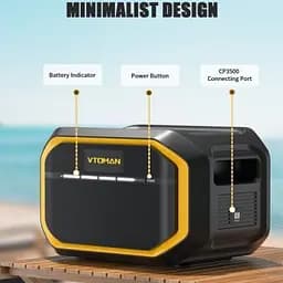 Додаткова батарея для зарядної станції Vtoman PB-81 1548Wh (FlashSpeed 1500 Battery) - мініатюра 6