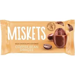 Драже Miskets з кавовими зернами в молочному шоколаді 20 г