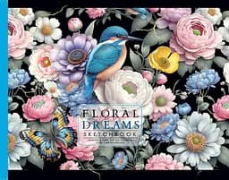 Скетчбук 7БЦ 200x143 мм, 24 аркуші, офсетний папір 100 г/м², чисті аркуші, матова ламінація, дизайн 24379