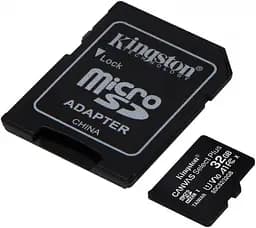 Карта пам'яті Kingston microSDXC 32GB Canvas Select Plus A1 C10 + SD адаптер [SDCS2/32GB] [47069] - мініатюра 5