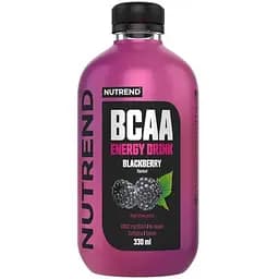 Напиток ВСАА с кофеином, таурином и витаминами Nutrend BCAA Energy Drink ежевика 330 мл