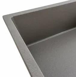 Кухонна мийка Platinum 8650 DIAMOND матова сірий мусон (SP000039172) - мініатюра 5