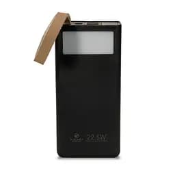 Повербанк 20000mAh Power Bank Kraft TPB-2320 Black 22.5W QC3.0 LED-ліхтар (43-00031) - мініатюра 2