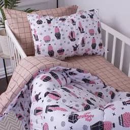 Підковдра MirSon 18-0004 Pink Cactus бязь 110х140 см (2200010261110) - мініатюра 3
