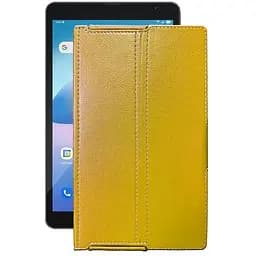 Чохол StatusCASE з екошкіри для планшету Blackview Tab 6 2021 Жовтий