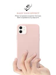 Силиконовый чехол для Apple iPhone 11, ICON2 Case, пудровый, противоударный, панель, защита всего корпуса, матовая поверхность Soft Touch, выступает над дисплеем, совместим с защитными стеклами и пленками, с микрофиброй, ArmorStandart (ARM60555) - мініатюра 8