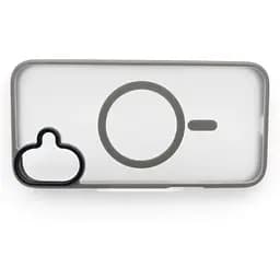 Чохол-накладка BeCover Metal Buttons Case (MagSafe) для Apple iPhone 16 Gray (712092) - мініатюра 4