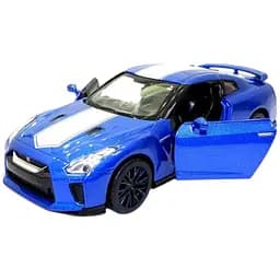 Модель автомобіля Автопром 68469 Nissan GT-R (R35) масштаб 1:32 світло, звук синій