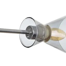 Люстра стельова Brille в спальню E14 40W CH (LK-670C/6) - мініатюра 4