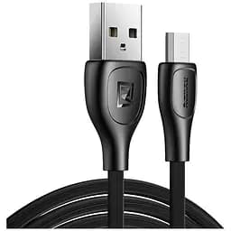 Кабель Remax RC-160m Type-A to micro USB 1 м Black