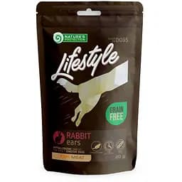 Лакомство для собак сушеные кроличьи уши Nature's Protection Lifestyle snacks for dogs dried rabbit ears 20г