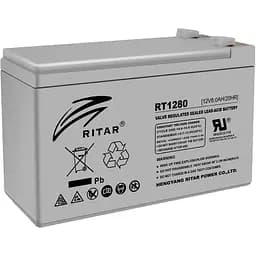 Аккумуляторная батарея AGM Ritar RT-1280G 12V 8.0 Ah