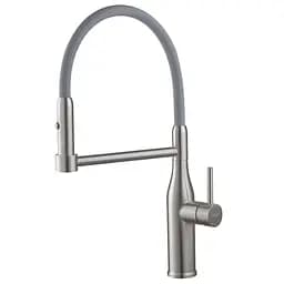 Смеситель для кухни с силиконовым изливом Koer KI-70005-02 KR3388 Нержавеющая сталь