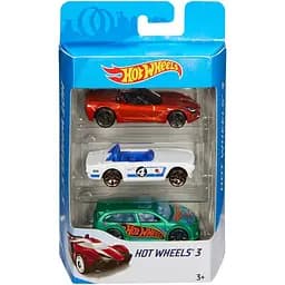 Уцінка. Набір базових машинок Hot Wheels 3 шт. в асортименті (K5904)