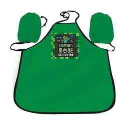 Фартушок для творчества с нарукавниками Kidis, 50x34.5 см, Gaming Mode