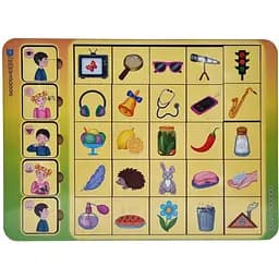 Розвивальна гра Ubumblebees Асоціації Органи чуття PSD208