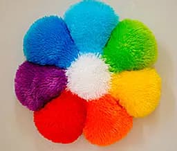 Подушка Семицветик, 20.12.01, 36x36 см