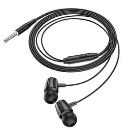 Навушники Hoco M88, вакуумні, провідні, 3.5mm, 1.2m, чорні - мініатюра 3