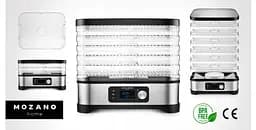 Сушарка для овочів фруктів ягід та снеків дегідратор Mozano PRO Food Dryer 450W - мініатюра 2