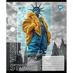 Зошит учнівський "Insta Storys" Yes 767945 48 аркушів Різнокольоровий