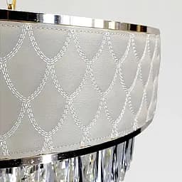 Красива кришталева люстра в спальню Art 88205/600WH - мініатюра 4