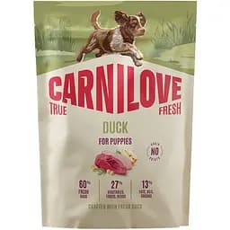 Сухий корм для цуценят Carnilove True Fresh Puppy качка 1.5 кг