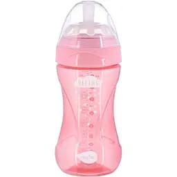 Дитяча пляшечка Nuvita 6031 Mimic Cool антиколікова 3+ 250 мл рожева NV6032PINK