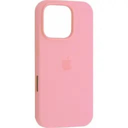 Чехол Silicone Case для Apple iPhone 16 Pro Pink АА [115005]