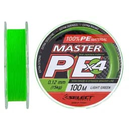 Шнур Select Master PE 100 м (салат.) 0.12 мм 15 кг - мініатюра 2