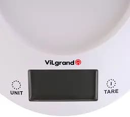 Ваги кухонні електронні з чашею до 5 кг VKS-533С, ViLgrand Червоний 87464 - мініатюра 5
