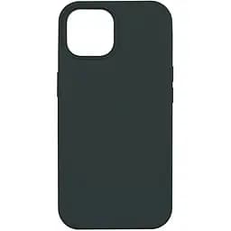 Чохол Silicone Case AA iPhone 14 Atrovirens