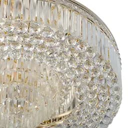 Люстра Brille торт стельова з підсвічуванням LED E14 40W Glass (BCL-600C/9) - мініатюра 2