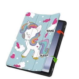 Чохол-книжка BeCover Flexible TPU Mate для Samsung Galaxy Tab S6 Lite -2024 10.4" P620/P625/P627 Unicorn (712521) - мініатюра 3