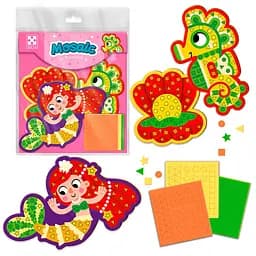 Набор для творчества "Мягкая мозаика. Русалочка" VT4511-07 Vladi Toys, в пакете (4820234764600)