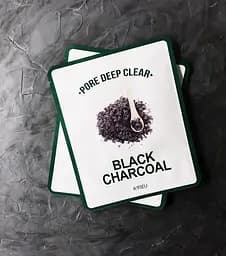 Тканинна маска для обличчя A'PIEU Pore Deep Clear Black Charcoal Mask 25 мл - мініатюра 3